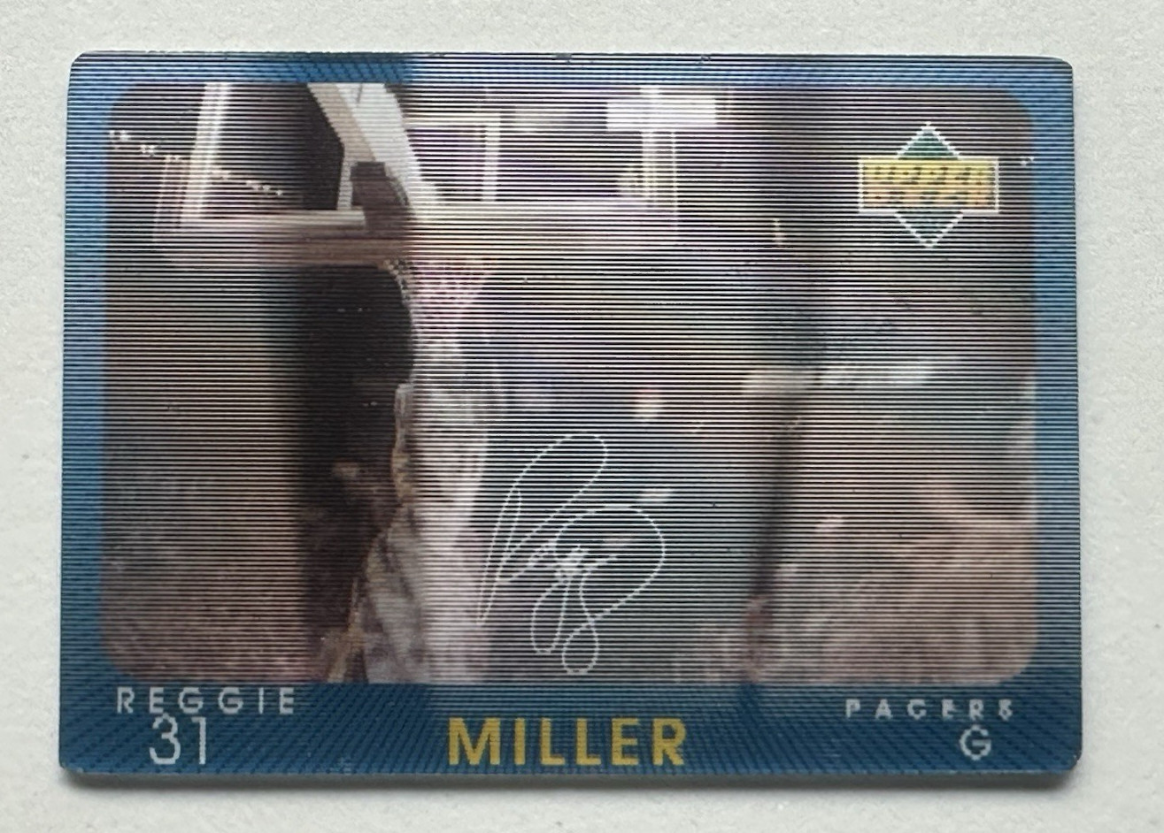 1997-98 Upper Deck Diamond Vision - Reggie Miller #s11