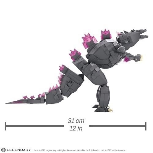 Mega Godzilla x Kong The New Empire Building Set Action Figure Godzilla with... - Picture 2 of 6