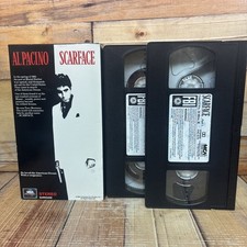 Scarface VHS Tape Used Al Pacino Double
