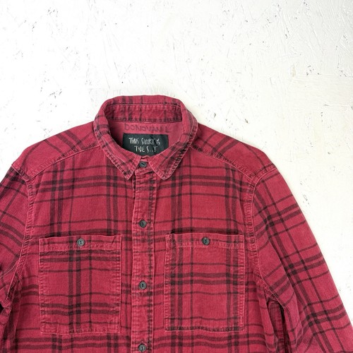 Factorie Checked Corduroy Shirt Size XS Red Check This Shirt Is The S..T - Picture 4 of 6