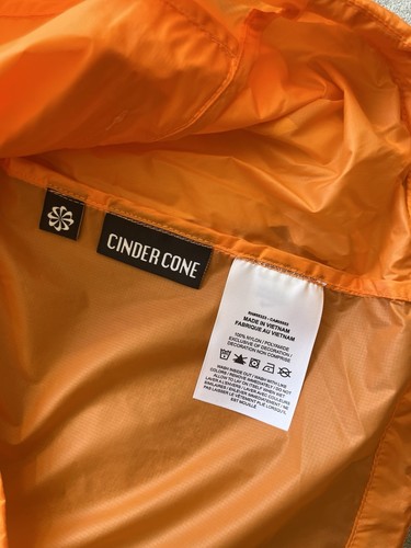 NWT $145 Nike ACG Cinder Cone Windproof Jacket Orange Men’s Small DB0078-885 - Picture 7 of 7