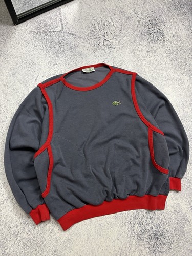 Vintage Chemise Lacoste Tracksuit Made In France Sweatshirt&Pants Hype Y2K Rare - Picture 11 of 23