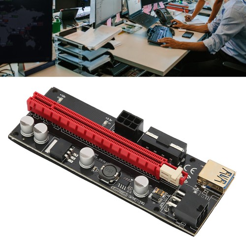 PCIE Riser 1X To 16X Graphics Extension Reduce Burden 60cm USB3.0 Safe Stable CB - Bild 14 von 23