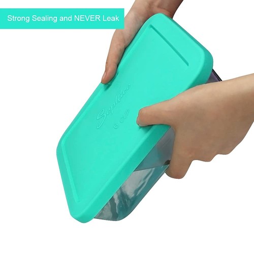 6 Cup Rectangle Silicone Storage Cover Lids Replacement for Pyrex 7211-PC Gla... - Picture 4 of 6