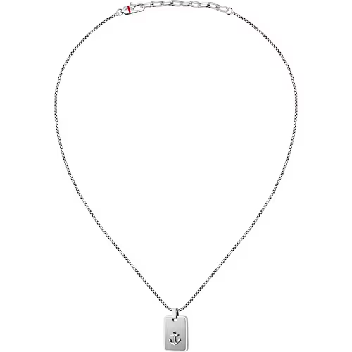 Collana Sector Uomo Acciaio Mrine Placchetta Ancora _SAGJ36 - Picture 1 of 7