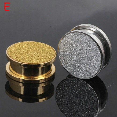 1Pc Stainless Steel Screw Ear Gauges Flesh Tunnels Plugs Stretchers Expander✔ - Picture 10 of 20