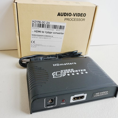 HDMI "in" to Ypbpr RGB "Out" converter w Digital Coaxial Audio -PS4 Apple Tv  - Foto 6 di 13