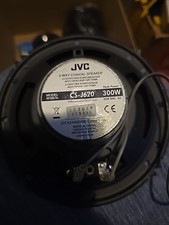 JVC Kenwood CS-J620 300W 6.5" 2-Way Coaxial Car Speakers Pair