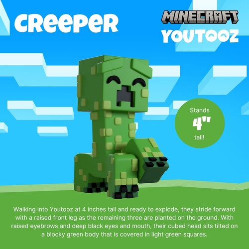 Minecraft Vinyl figurine Haunted Creeper 10 cm - Picture 6 of 6