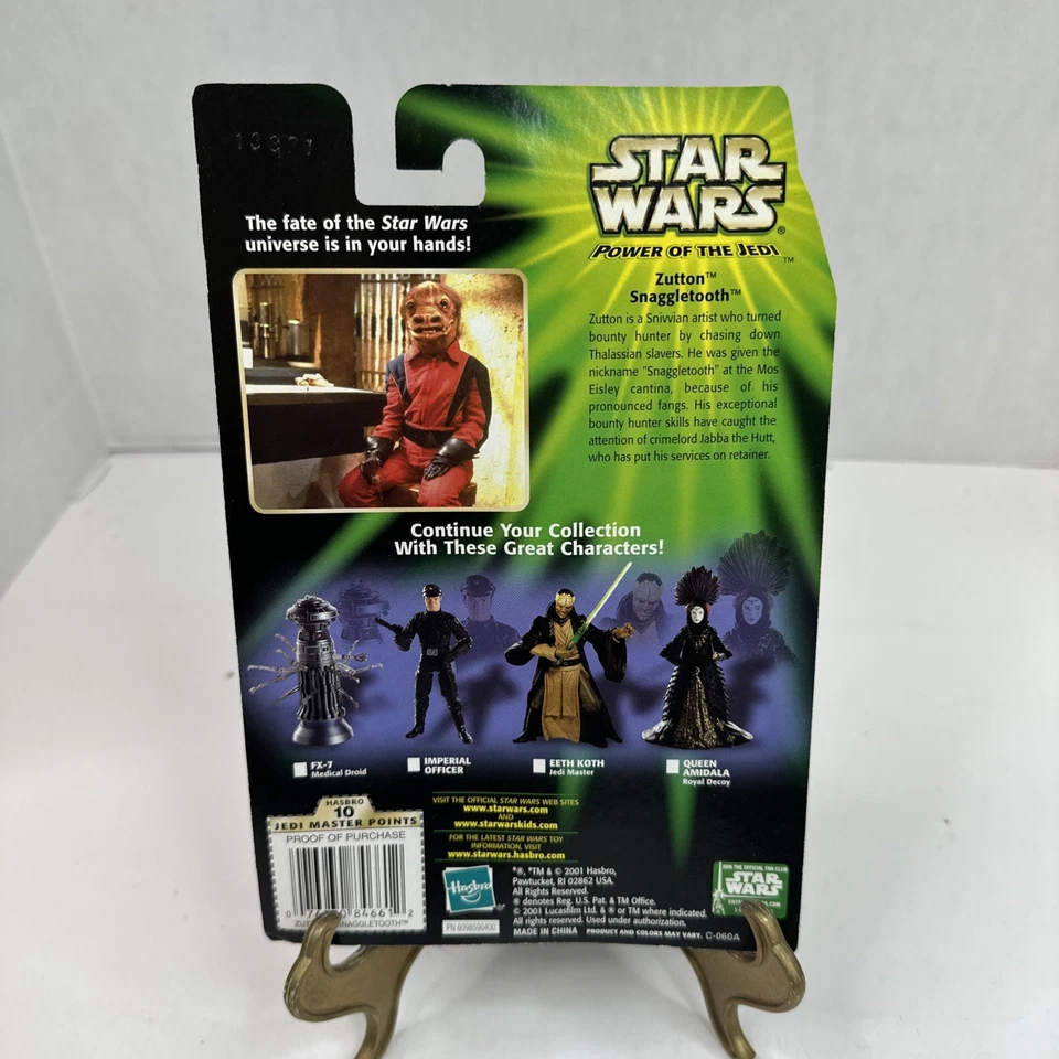 Figura de acción ZUTTON Snaggletooth Star Wars Power Jedi POTJ Collection 2 P6 Foto 2 de 4
