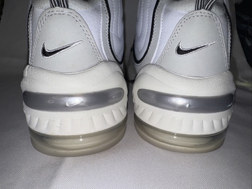 Taglia 12 - Nike Air Penny 2 bianche FB7727-100 aggiungeranno lacci - Foto 7 di 15