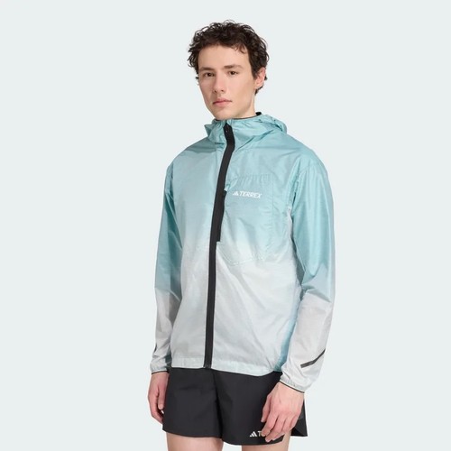 CHAQUETA PARA CORRER ADIDAS TERREX XPERIOR LIGHT WINDWEAVE - Para hombres Pequeña ~ $150 JL9769 - Imagen 2 de 7