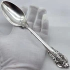 Vintage WALLACE Sterling Silver Grand Baroque Serving Spoon 8 ¾” 106.8 grams