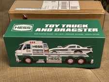 2016 HESS TOY TRUCK & DRAGSTER • NIB never taken out