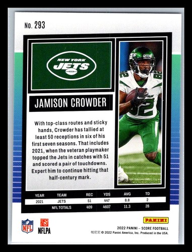 2022 Panini Score Football # 201 - 400 - Pick Your Card! - Picture 172 of 370