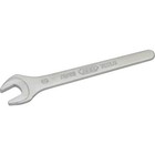 ASH Heavy-Duty Round Head Open-End Spanner JIS H Standard Chrome-Plated 8mm