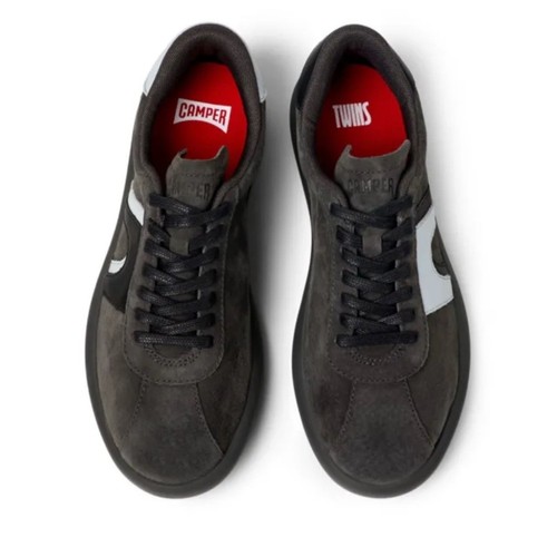 Camper NUEVO SIN ETIQUETAS Para hombres Pelotas Soller Zapatillas con cordones Gris Oscuro Zapatos de cuero 8/41 - Imagen 1 de 13