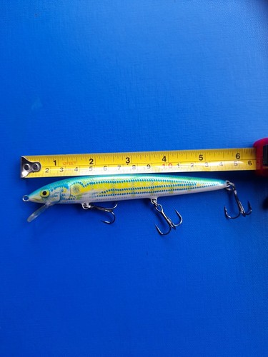 Old School Rapala Husky Jerk HJ-14 Pinfish Ireland Fishing Lure - Picture 6 of 12