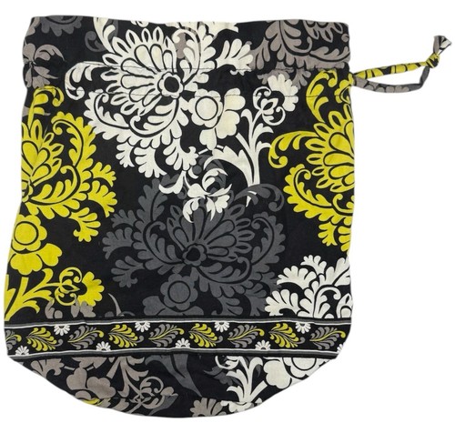 Vera Bradley Wet/Dry Storage Ditty Bag Laundry Makeup Baroque Drawstring EUC - Picture 1 of 6