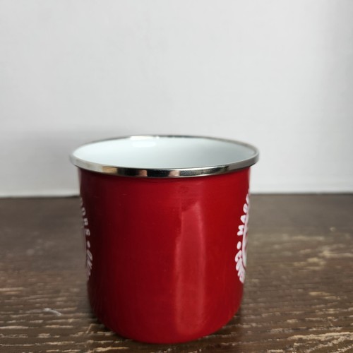 Academy Magellan Outdoors Cover More Ground Red 14 oz. Metal Enamel Coffee Mug - Picture 2 of 8