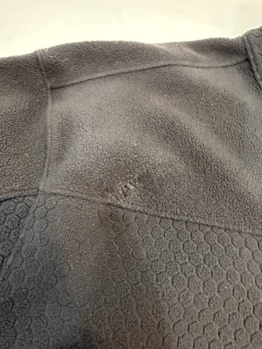 Giacca da montagna rigida uomo taglia XL nera in pile con zip intera - Foto 20 di 20