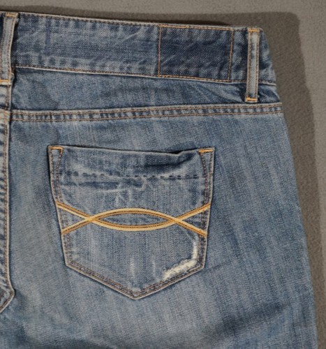 VB11448 **ABERCROMBIE** RELAXED FIT WOMENS JEANS sz8 - Picture 6 of 6