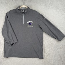 Central Arkansas Bears 1/4 Zip Mens Large Under Armour 3/4 Sleeve ColdGear UCA