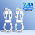 USB Lightning Cable MFI Certified Original Iphone Cord Fast Charging Wire Data L