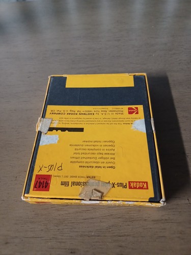 Kodak 4x5 Plus-X Pan Professional Film 4147 Exp. 3/1978 Open Box About 20 Sheets - Picture 3 of 5