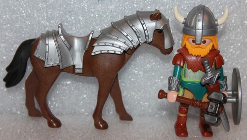 Playmobil Vikingos Daneses Guerrero " STAM Hrafna Thor " Caballero Personalizado - Bild 3 von 3