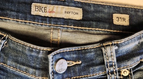 BKE Payton Jeans Women’s Size 34x33 Straight Leg BUCKLE Denim Pants Medium Wash - Picture 7 of 8