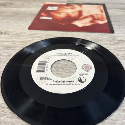 Peter Cetera "One Good Woman" 1988 Vinyl Record 7-27824 7" Single VG+/VG+ - Picture 4 of 6