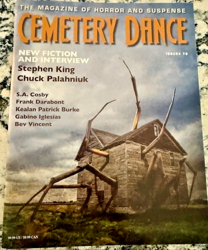 Cemetery Dance Issue #79 Stephen King, S.A. Cosby, Magazine Of Horror, New, Mint