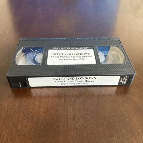 Sweet and Lowdown (1999, dir. Woody Allen) FYC For Your Consideration VHS - Picture 6 of 6