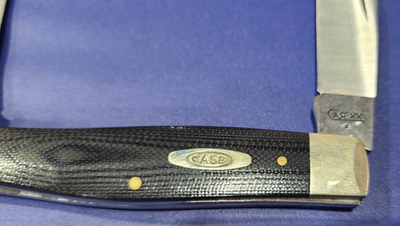 Case XX 10275 SS Moose Folding Pocket Knife 2 Blades, USA - Black