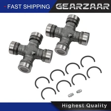 2x Premium Driveshaft Universal Joints Pair Front or Rear Moog 534G Premium