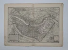 Antique Engraving - Lyon - Braun & Hogenberg - Circa 1580