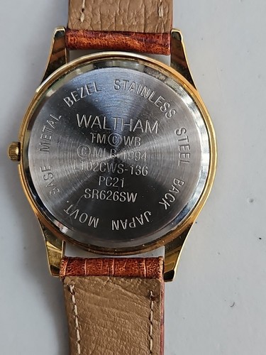 Vintage TASMANIAN DEVIL Chicago White Sox Watch Waltham WARNER BROS TAZ - Picture 6 of 7
