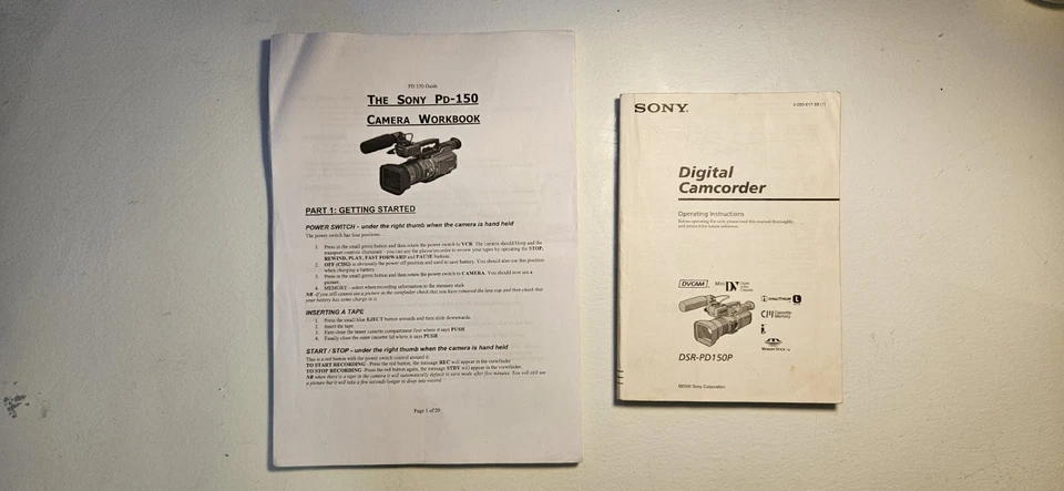 Sony DSR-PD150P 3CCD DVCAM Camcorder Video Camera (FAULTY) - Image 2 of 4