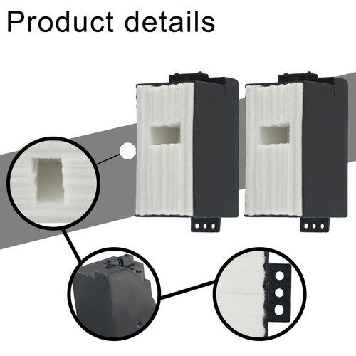 Waste Ink Tank Sponge Replacement Fits Multiple Printer Models 2pcs Set - Photo 2/12