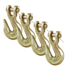 Clevis Grab Hook 3/8 inch Grade 70 Clevis Hooks Forged Steel Heavy Duty 3/8 "...