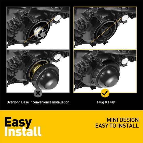 US Auxito 9006 HB4 LED Headlight Bulb Low Beam Conversion Kit 200w Ultra Bright - Imagen 9 de 12