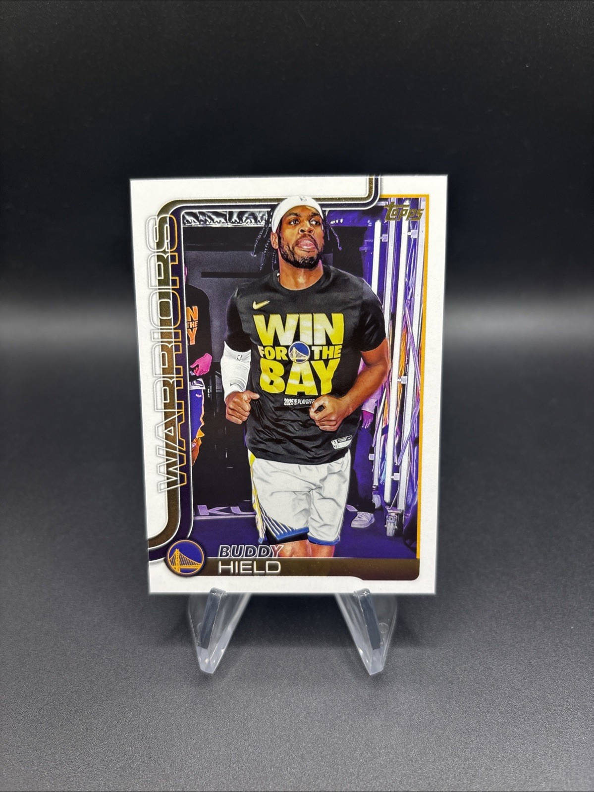 2025 Topps Basketball Buddy Hield Golden Mirror Case Hit SSP Golden State #237