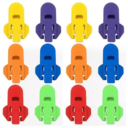 6/12/24pcs Beverage Can Opener Protector Sleeves Multicolor Soda Beer Covers 2" - Picture 11 of 12