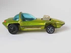 1967 Hot Wheels Redline Silhouette Metallic Lime Antifreeze Green Hong Kong Base