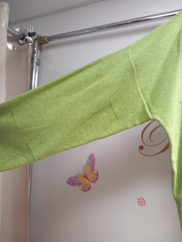 Marble Green Star V Neck Jumper 10/12 Bnwt - Bild 4 von 4