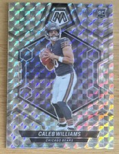 Caleb Williams 2024 Mosaic Silver Prizm Rookie Card  #301 (7026)