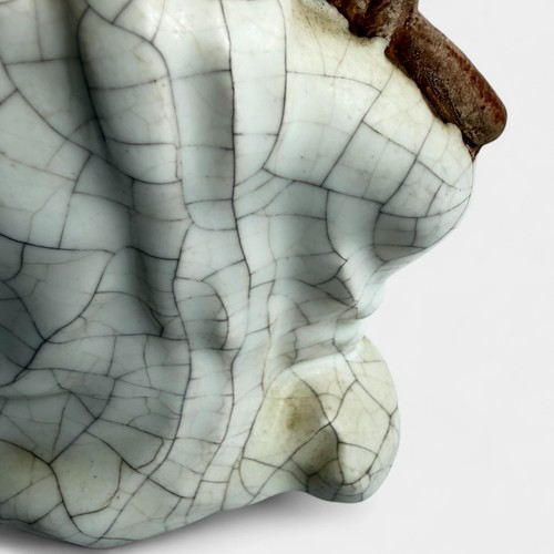 Vintage 1947 Ceramic Flute Player Crackle Glaze Signed Mercedes Xmas 1947 Pam - Picture 14 of 23