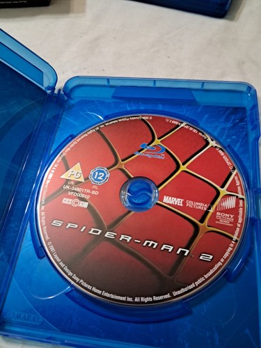 Spider-Man Trilogy Blu-ray (2007) Tobey Maguire, Raimi cert 12  - Picture 11 of 14