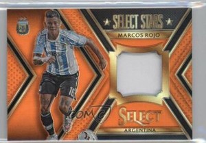 mro Marcos Rojo Tarjeta 2015 2015-16 Panini Select Stars Memorabilia Naranja//149 #ST